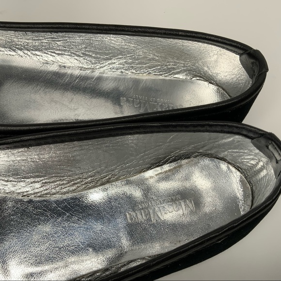 Max Mara black embellished flats. - Picture 5 of 11